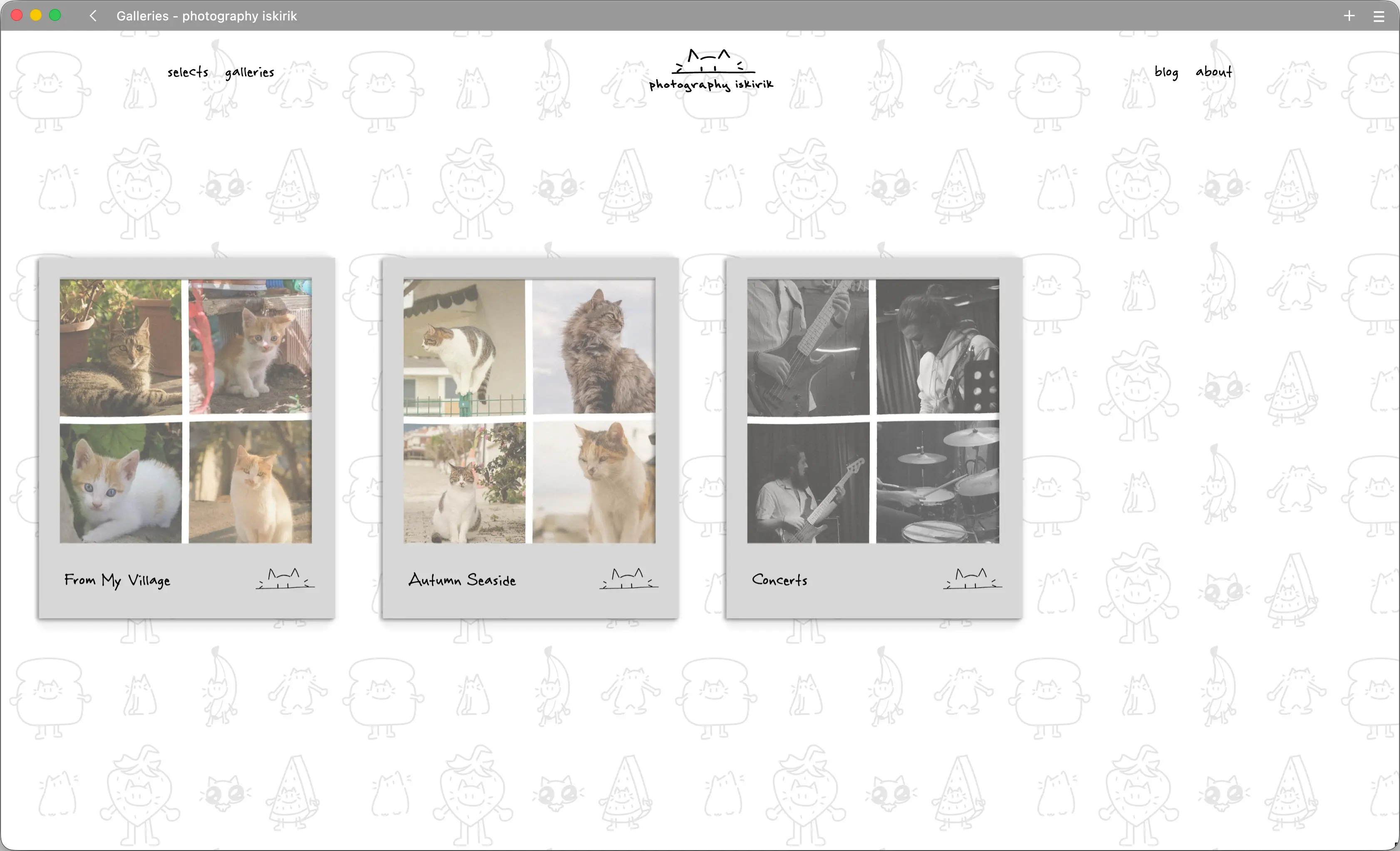 Custom hand-drawn animated cursor interactions in action
