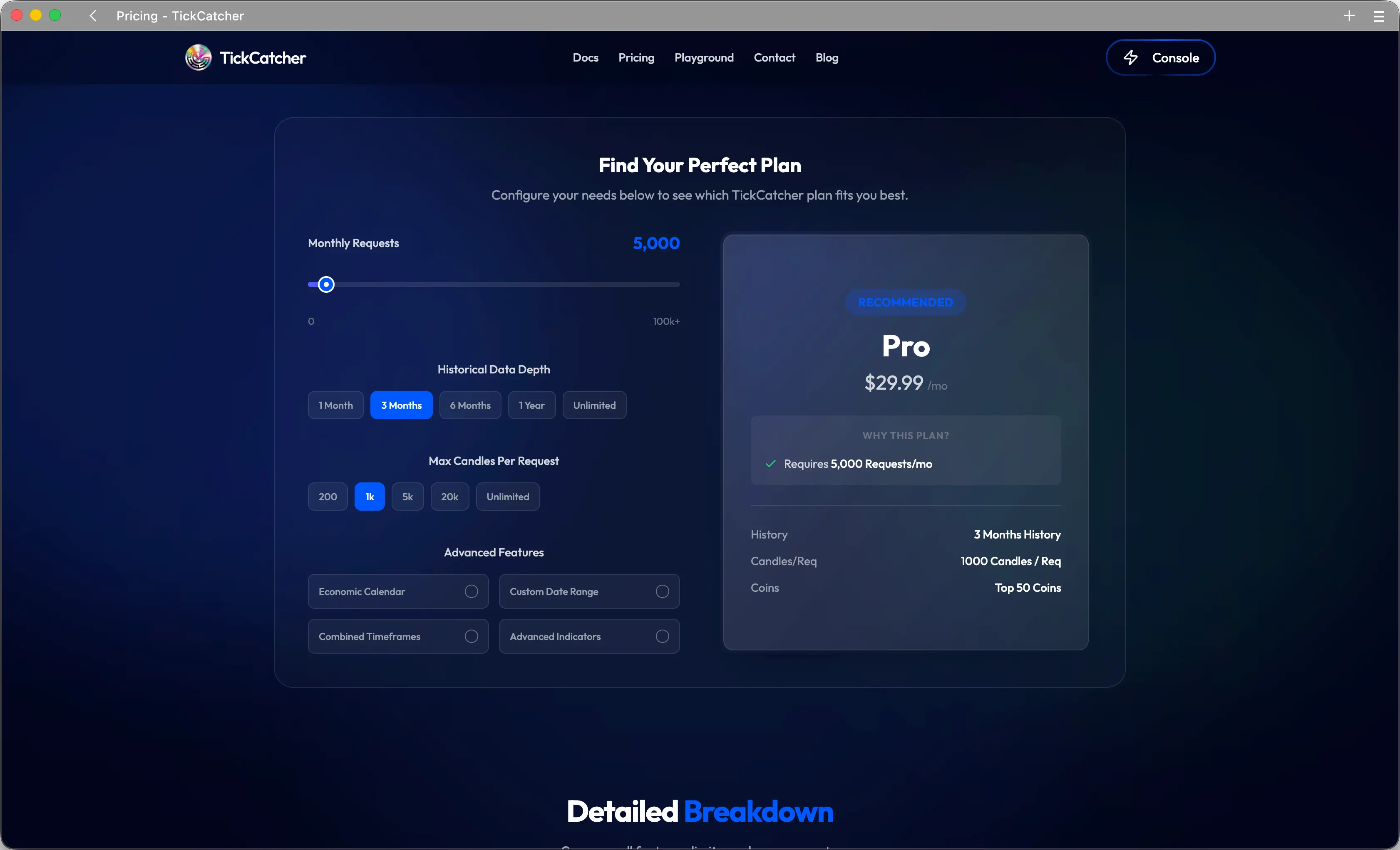 WebGL-powered market data visualization with liquid motion effects